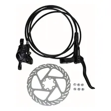 Freio A Disco Hidraulico Traseiro Shimano Mt200 Com Disco Cor Preto Foto  mini 1