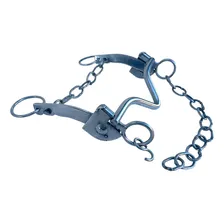 Freio Água Choca Leve Inox Mangalarga Marchador Cavalo Foto mini 1