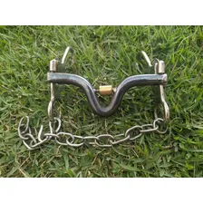Freio Embocadura Tabatinga Mangalarga Profissional Cavalo Foto mini 4