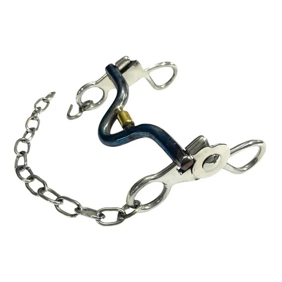 Freio Embocadura Tabatinga Mangalarga Profissional Cavalo Foto 1