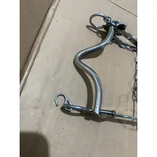 Freio Inox Agua Choca Bocal Fixo De Égua Cavalo E Mula Foto mini  3