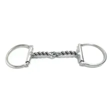 Freio Para Cavalo Bocal Bridão D Em Aço Inox Torcido Foto mini 1