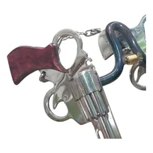 Freio Revolver Cearense Inox De Cavalo Com Bocal De Ferro Foto mini 4