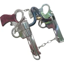 Freio Revolver Cearense Inox De Cavalo Com Bocal De Ferro Foto mini 1