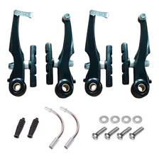 Freio V-brake AlumÃnio Com Sapata Orbital + Cabos Conduite Foto mini 2