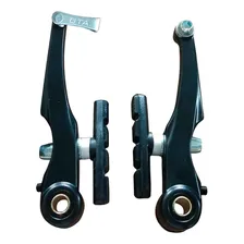 Freio V-brake AlumÃnio Com Sapata Orbital + Cabos Conduite Foto mini 3