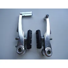 Freio V-brake AlumÃnio Logan Orbital Bike Bicicleta Mtb Cor Polido Foto mini 3