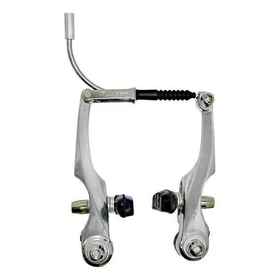 Freio V-brake AlumÃnio Logan Orbital Bike Bicicleta Mtb Cor Polido Foto 1