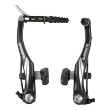 Freio V-brake Shimano M422 Preto Par Foto mini 1