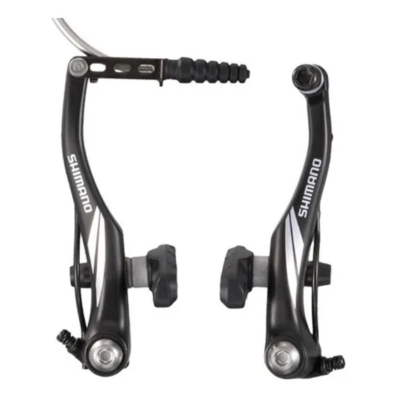 Freio V-brake Shimano M422 Preto Par Foto 1