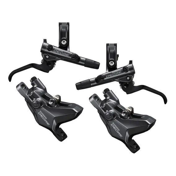 Freios hidráulicos de bicicleta Shimano Br/l-m6100 Deore Foto 1