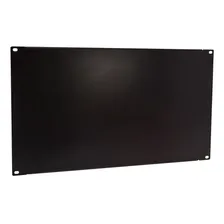 Frente Falsa Altura 6u Para Rack Servidor 19'' Preta Lisa Foto mini 1