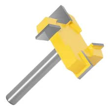 Fresa 40mm Para Desbaste Madeira 4 Cortes 1/2 - Haste 6mm - Belmad® Foto mini 4
