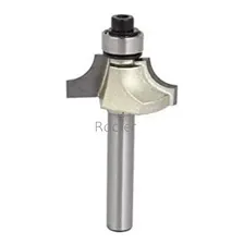 Fresa 6mmx1/2 Pol. Quebra Canto Convexa Ct06020804 Ctpohr Foto mini 1