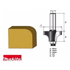 Fresa De Borda 1 Haste 1/4 D-49781 - Makita Foto mini 3