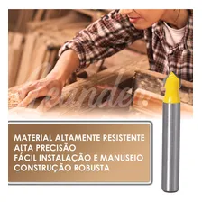 Fresa De Metal Duro Para Dobras De Acm Chanfro E Dobra 90° Foto mini  2