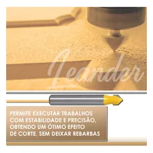Fresa De Metal Duro Para Dobras De Acm Chanfro E Dobra 90° Foto mini 4