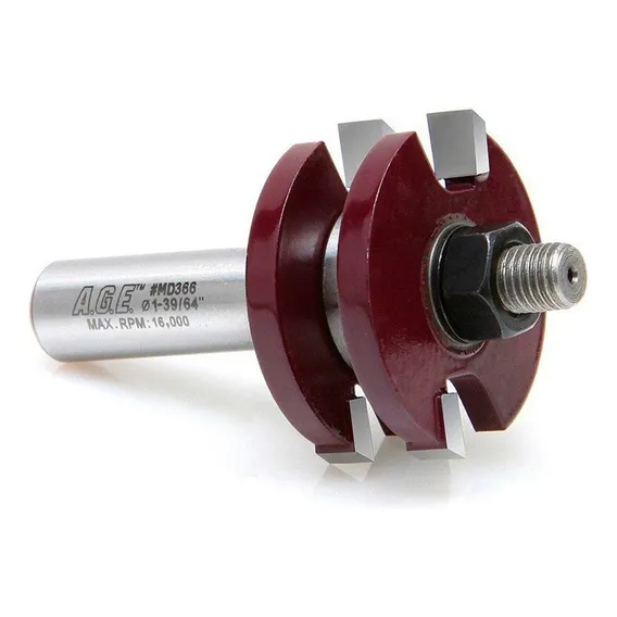 Fresa Encaixe Macho Fêmea 41mm P/tupia Manual Fr380 Amana Foto 1