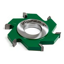 Fresa Para Ranhura 100x10x30mm 1800.05 6 Dentes Indfema Foto  mini 1
