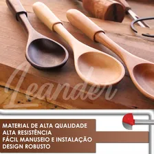 Fresa Redonda Haste 22mm Meia Cana Para Tupia Ou Cnc Madeira Foto mini 4