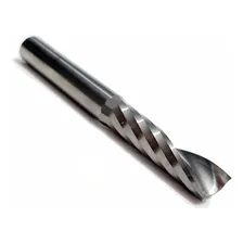 Fresa Topo 1 Corte 5mm X 22mm Metal Duro Acrilico Mdf Cnc Foto  mini 1