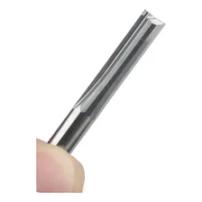 Fresa Topo Metal Duro 2cortes Retos Router 6mm X 22mm Cnc Foto  mini 1