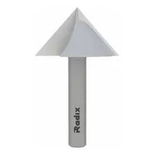 Fresa V Bit 90 Graus 30mm Hate 6mm Radix Foto mini 3
