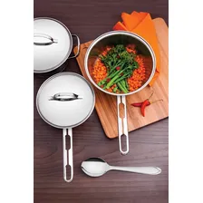 Frigideira Aco Inox Allegra 20cm 2,2l Tramontina 62650201 Foto mini 2