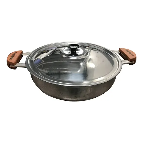 Frigideira AlumÃnio Fundido Batido 36 Cm Polido Foto 1