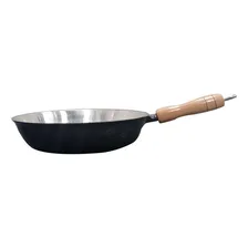 Frigideira Alumínio Fundido Batido Craqueada 26 Cm Preto Foto mini 4