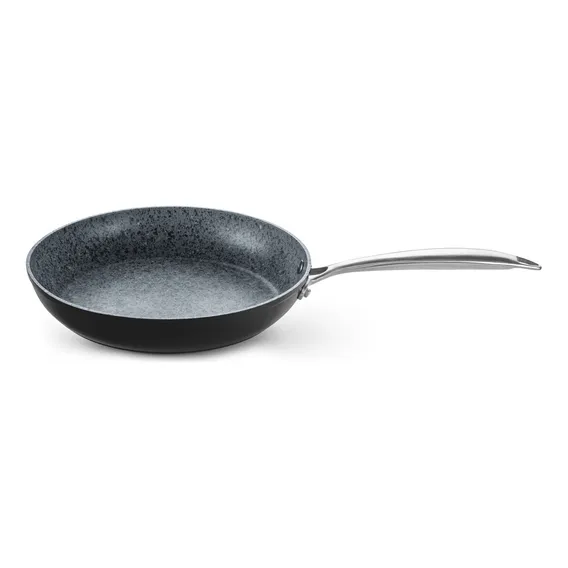 Frigideira Antiaderente Stoneflon Granito Preta 26cm Indução Foto 1