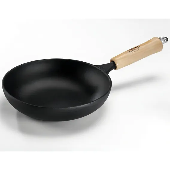 Frigideira Cônica 22 Cm De Ferro Sem Tampa Panela Mineira Foto 1