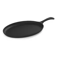 Frigideira Cook Grill + Chapa Oval + Tapioca Panela Mineira Cor Preto Foto mini 4