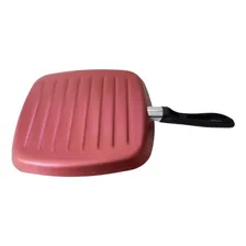 Frigideira Grill Antiaderente Cereja 28 Cm Marcolar Foto mini 4