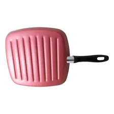 Frigideira Grill Antiaderente Cereja 28 Cm Marcolar Foto mini 3