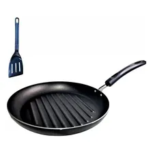Frigideira Grill Canelada Antiaderente 28cm Foto  mini 1