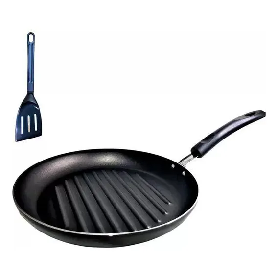 Frigideira Grill Canelada Antiaderente 28cm Foto 1