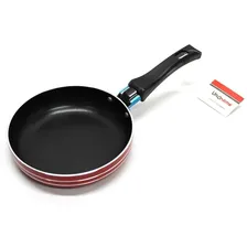 Frigideira Para Ovo Hambúrguer Antiaderente Diâmetro 14 Cm Cor Vermelho Foto mini 2