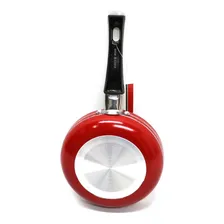 Frigideira Para Ovo Hambúrguer Antiaderente Diâmetro 14 Cm Cor Vermelho Foto mini 4