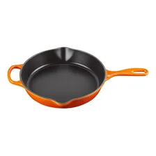 Frigideira Skillet Redonda Funda Signature Le Creuset 26cm Cor Laranja Foto mini  2