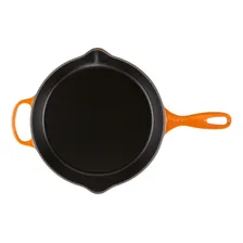 Frigideira Skillet Redonda Funda Signature Le Creuset 26cm Cor Laranja Foto mini  3