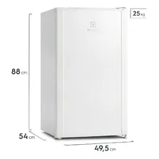 Frigobar Electrolux Uma Porta 122l Re120 Branco Electrolux 127V Foto mini 3
