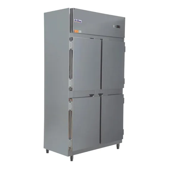 Frilux Rf-064e geladeira industrial comercial 4 portas inox 675 Lt 127V Foto 1
