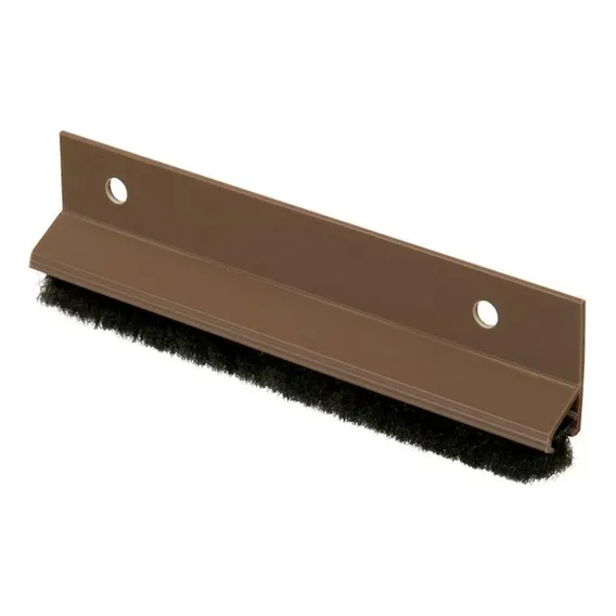 Friso Para Porta Pvc Branco Escova+furo 0 Foto 1