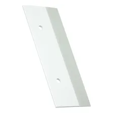 Friso Para Porta Pvc Branco Flexivel +furo 80 Foto mini  2