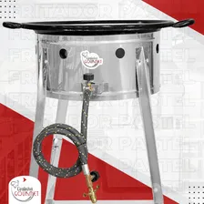 Fritadeira A GĂĄs 7 L Inox Fritador Pasteleiro Cavalete Comercial Tacho NÂș16 Esmaltado Para Frituras Em Geral Pastel Batata Frita Salgados Marca Cozinha Gourmet Foto mini 3
