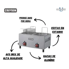 Fritadeira A Gás 9 Litros Modelo F2bg Croydon Foto mini 4