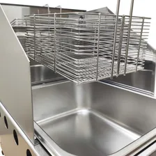 Fritadeira A Gás Frita Batata Salgados 5 Litros Cor Inox Foto mini 4