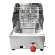 Fritadeira A Gás Frita Batata Salgados 5 Litros Cor Inox Foto mini  2
