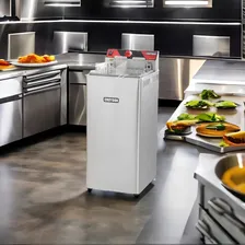 Fritadeira Água E Óleo Elétrica 21 Litros 5000w Fa25 Croydon 220V Foto mini  2